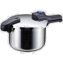 (Direct Mail from Japan) Pearl Metal Lightweight Stainless Steel Pressure Cooker 5 5L Induction Cooker Available HB-2058