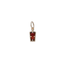 Japanese direct mail agete Akado K5 garnet perfume bottle pendant 10243117302