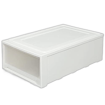 (Direct mail from Japan) IRIS OHYAMA chest of drawers MG-7423W white transparent storage storage
