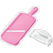 (Direct mail from Japan) Shimomura Industrial Tsubame Sanjo Food Wiper Adjustable Thickness Set Pink FV-621