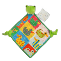 Direct mail from Japan FEILER duck patch cushion frog 25x25