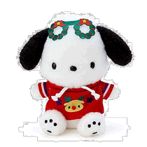 Japan Direct Mail (Japan Direct Mail) Sanrio Triple Lull Gull Plush Doll Paccia Dog Christmas Design 7108