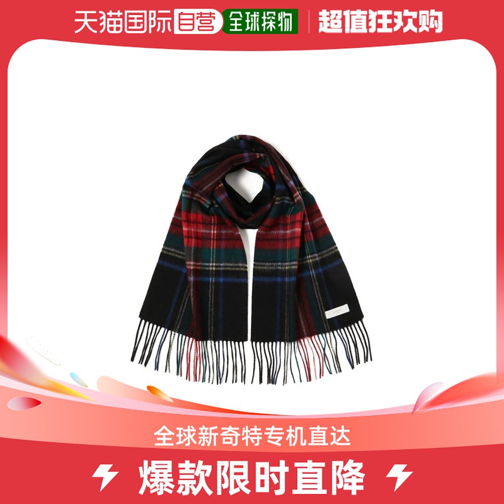 Japan direct mail B:MING by BEAMS men's Inlengran wool scarves warm and comfortable winter ride-Taobao