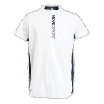 Japanese errand running DESCENTE (mens clothing) short-sleeved shirt mens Move Sport Soft