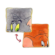 (Direct mail from Japan) NICI Tom and Jerry Square Cushion Multicolor Interior Decoration Plush Toy