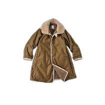 Japanese direct mail satin × suede 908 coat 45R other coats