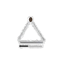 Self-operated｜Suzuki Suzuki Western Instrument Symphony Triangle Bell 21cm ST-21 Accessories