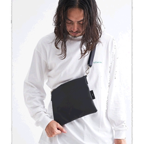 Japan direct mail ITTI Men MID polycarbonate sliver bag environmental protection and durable material capacity is large and practical