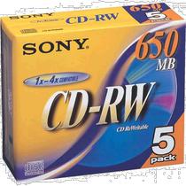 Sony索尼时尚光盘潮流办公流行耐高温日常CD-RW