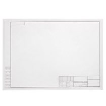 A3 framed sulfuric acid paper framed tracing paper transparent paper A2 framed drawing paper framed drawing paper mechanical architectural design civil engineering drawing paper