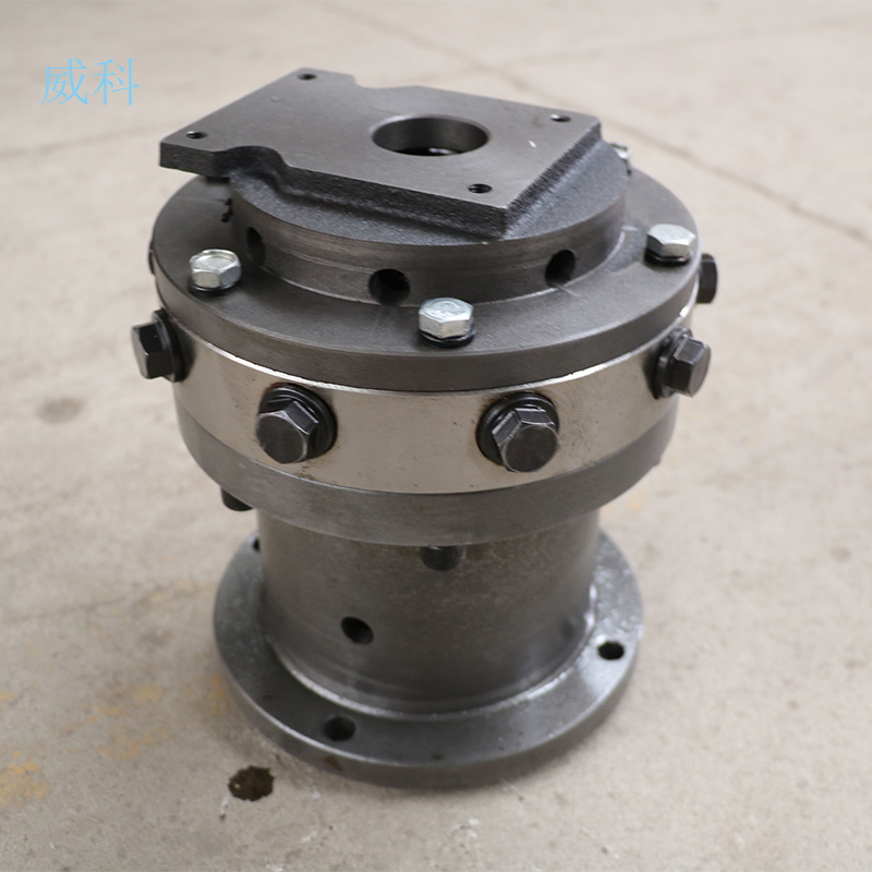 Hydraulic piston pump PK series ultra-high pressure piston pump 3 holes 6 holes 9 holes large flow axial piston pump head customization