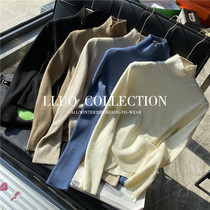 Clearance to pick up the leak big love simple wear ~ draw thin high neck sweater women 2020 autumn and winter slim knitted top