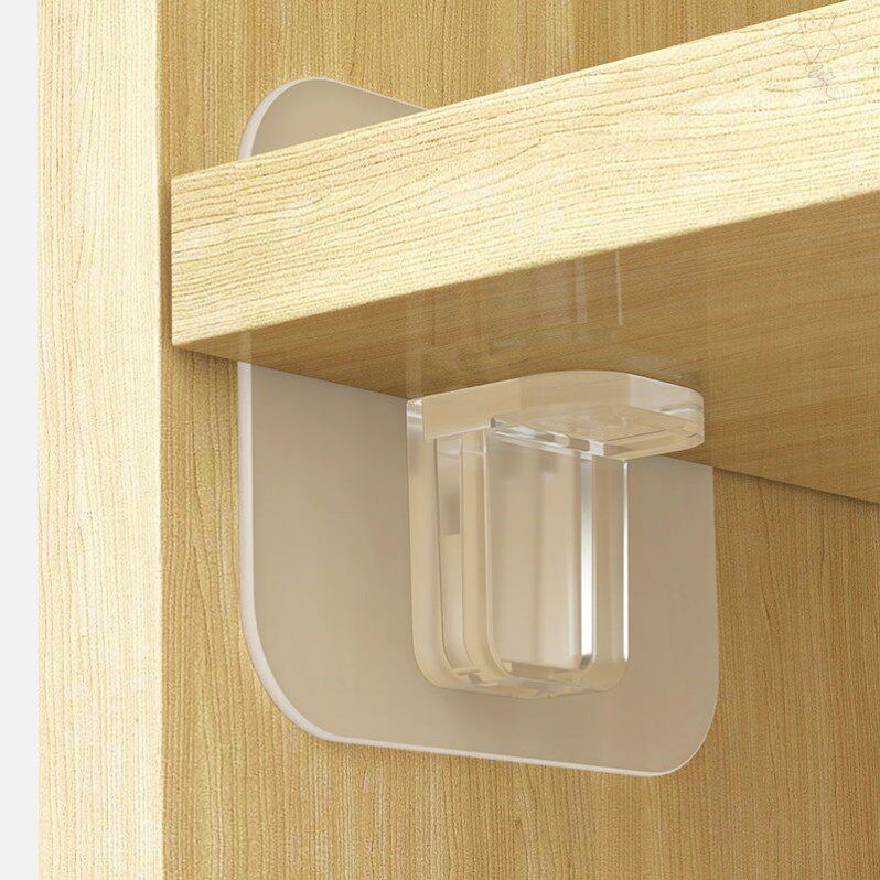 Fence suction cupholder bracket adheres to the markingless wardrobe overall cabinet layer creed nails no punching layer support drag partition