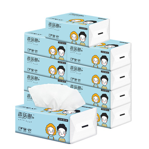 香乐雅原木抽纸面巾纸10包/300张