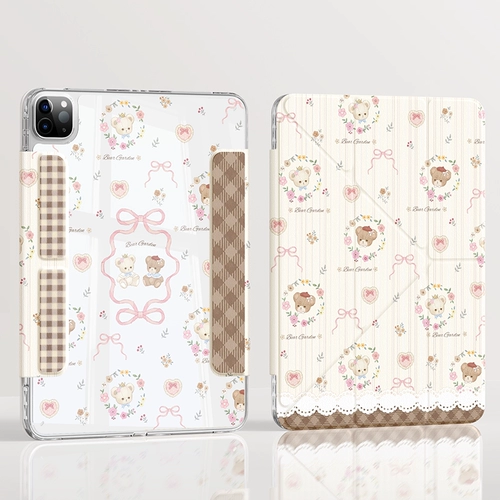 [Магнитное разделение] Подходит для iPad Pro 11 дюймов, защитный чехол. Новый чехол для планшета 10-го поколения, 2024. 8. Полный пакет. 2022. Apple air6/4. Акрил.