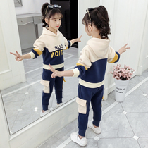 Italy Bambet girls  suit spring 2021 new childrens sports little girl fashionable childrens clothing two-piece set