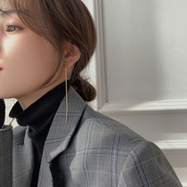 High level Sensation Flow Suearrings Temperament Long earrings 2022 New wave ear clip woman without earthy hole lukewarm wind ear