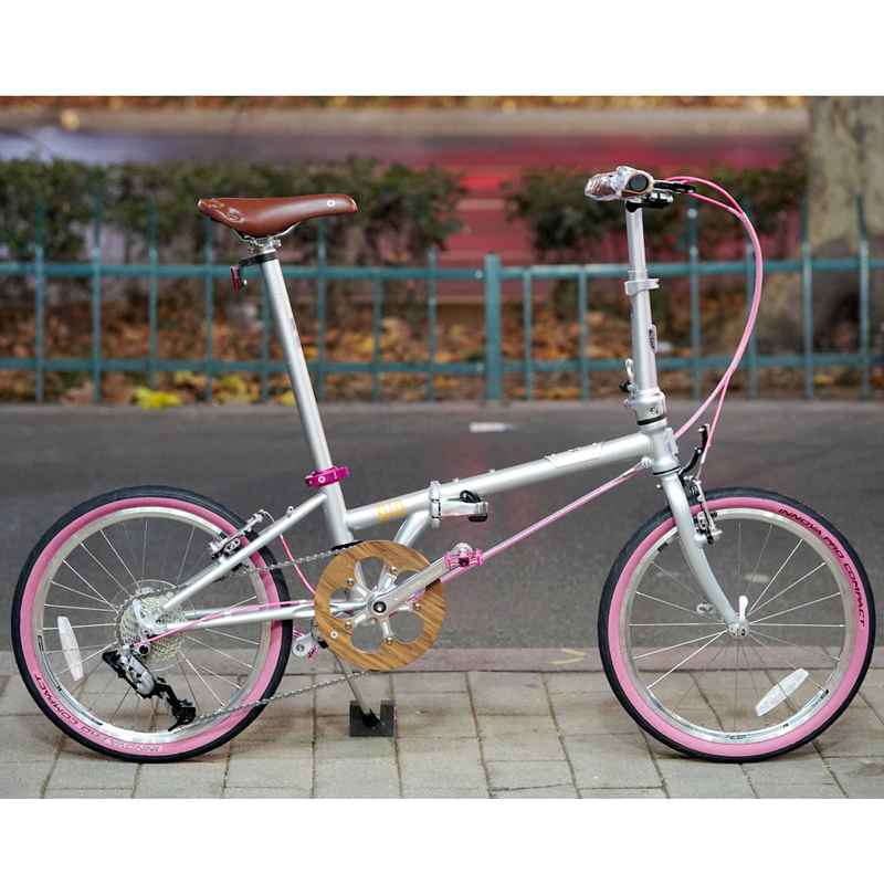 Dahon 20inch D10 Variable-Speed Foldableing Bicycle for Adults, Men and Women, Student Retro Bicycle Hac003