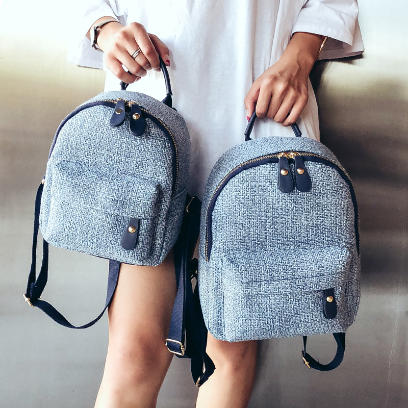 Commuter shoulder bag 2022 new fashion mini - large capacity to work shopping small backpack