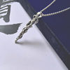 Original Titanium Steel Driftwood Necklace for Men, Cool and High-End, Trendy Brand for Boys, Niche Retro Design, Non-Fading
