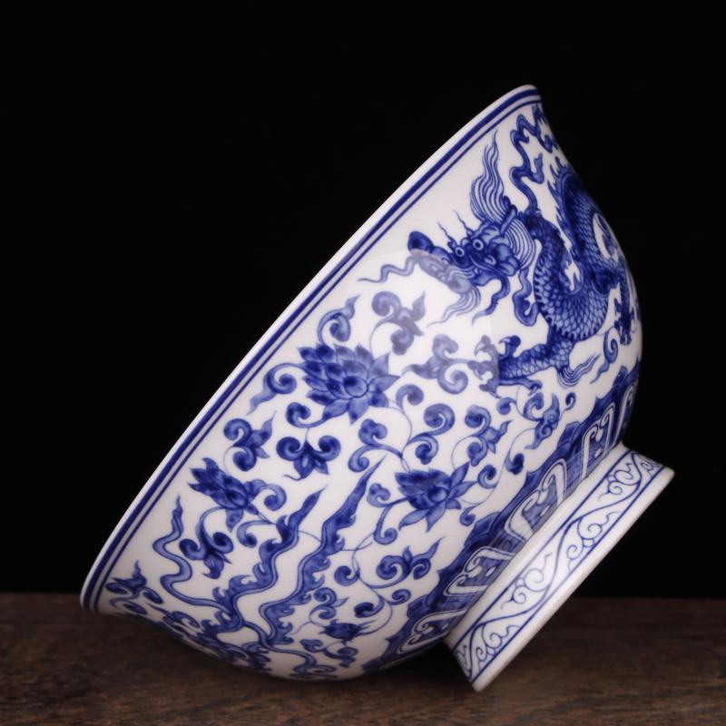 Jingdezhen porcelain in extremely good fortune always imitation qianlong porcelain Chinese style classical soft adornment art bowls furnishing articles