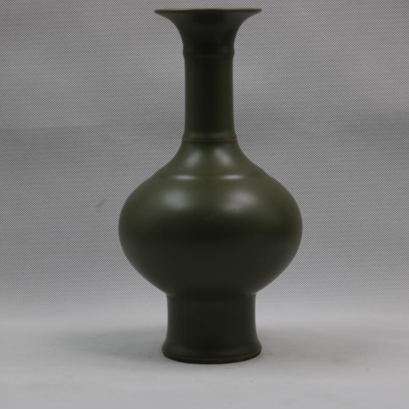 Jingdezhen ceramics glaze vase household adornment is placed at the end of the tea generic yongzheng antique antique handicraft