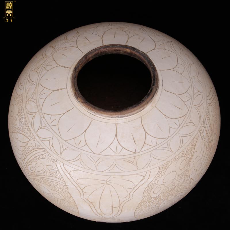 Magnetic state up jingdezhen imitation of the song dynasty carved phoenix design playing lanterns can of archaize antique antique ancient porcelain old furnishing articles