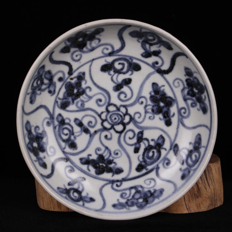 Archaize of jingdezhen blue and white porcelain dab of restoring ancient ways small household adornment furnishing articles Archaize play do old antique collection