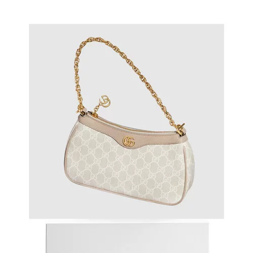 Маленькая женская сумочка GUCCI (Gucci) серии Ophidia (с ремешком через плечо)