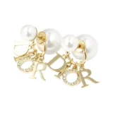 Европейская прямая почтовая рассылка Dior Tior Tiores Ladies Серьги золотая смола E1411Tricy-D301