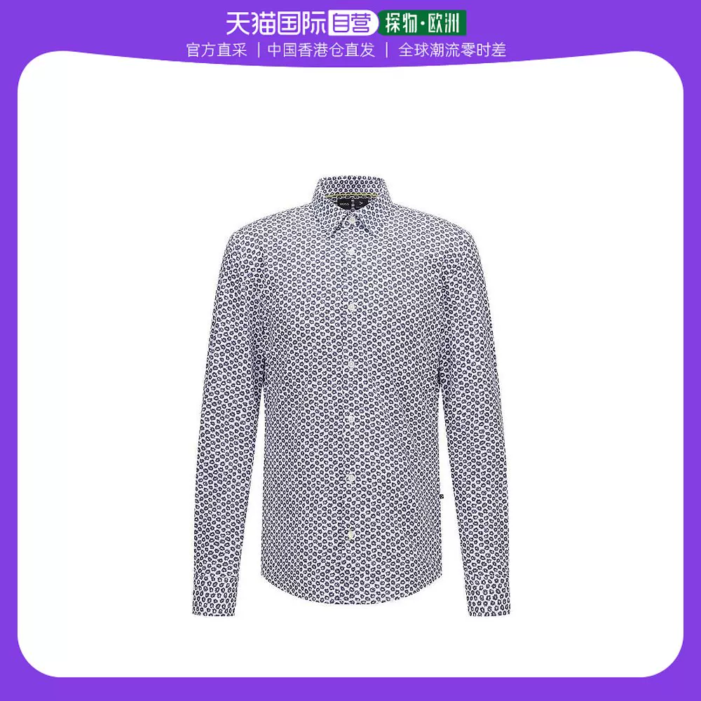 [香港直邮Hugo Boss 印花衬衫 RONNI_F 10236248 01]