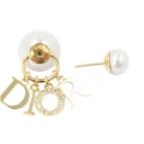 Европейская прямая почтовая рассылка Dior Tior Tiores Ladies Серьги золотая смола E1411Tricy-D301