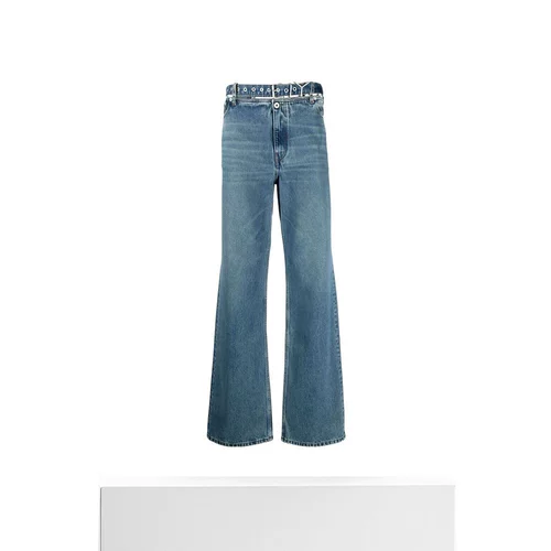 Гонконг прямая почтовая почта Y Project Men's Belt Ring Jeans Jean40d22eblue
