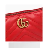 Гонконг Прямая почтовая почта Gucci GG Marmont Red Mall Sken Sack Single