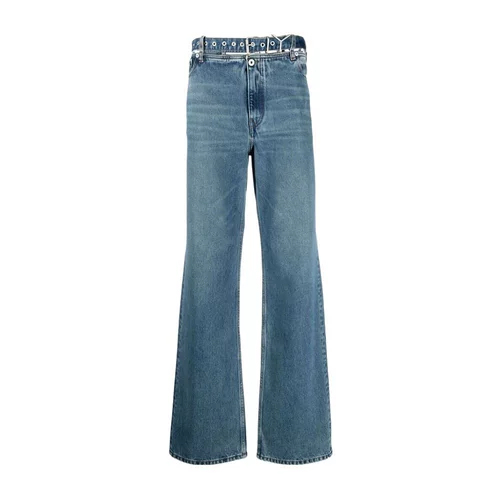 Гонконг прямая почтовая почта Y Project Men's Belt Ring Jeans Jean40d22eblue