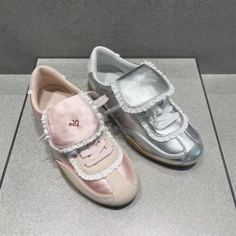Chtsb&Ksrt2026 Spring New Style Shoes 71960032-1 Valentine's Day Series Casual Lace German Training Shoes for Women