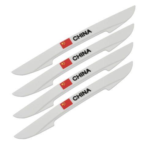 Door anti-collision strip Car rear mirror handle anti-scratch sticker Door side mirror Car interior decoration supplies Daquan#