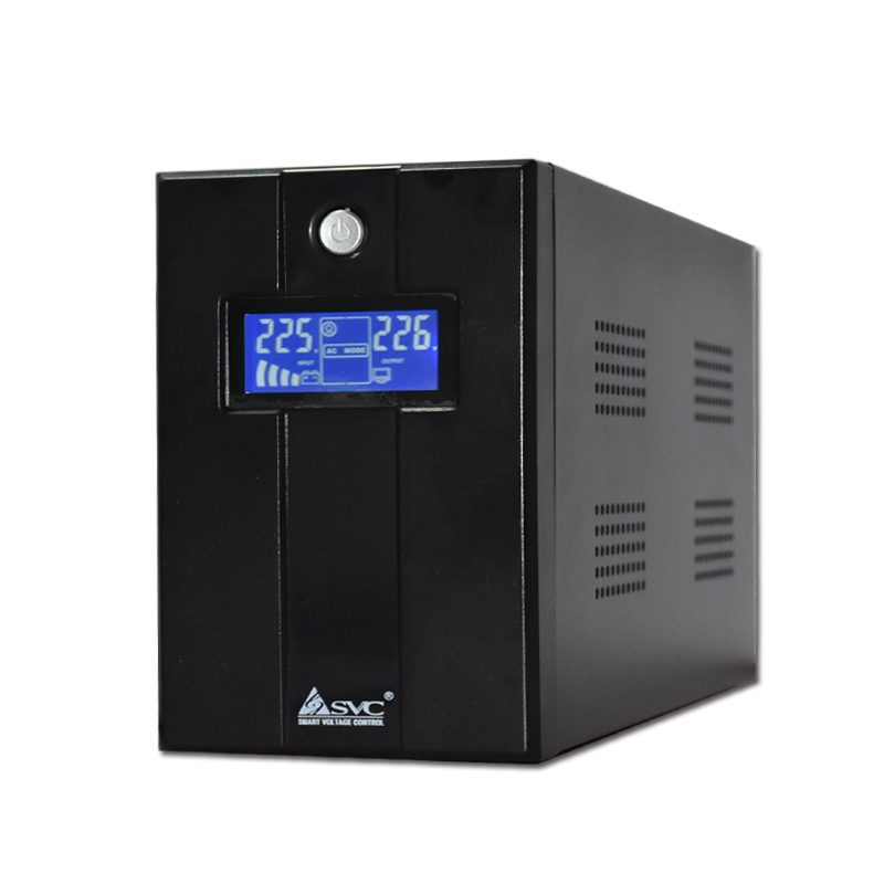 SVC UPS uninterrupted power supply BX2000 1200W voltage stabilizing single desk spare 1 hour USB monitor shutdown