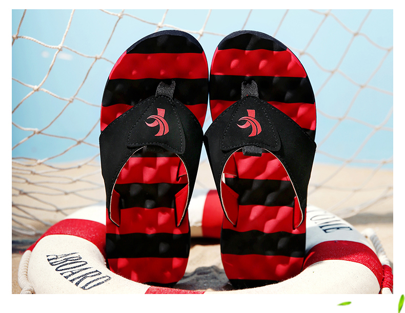 Mùa hè triều flip flops của nam giới dép nam dép không trượt đáy mềm ngoài trời mặc pinch bãi biển dép mùa hè giày