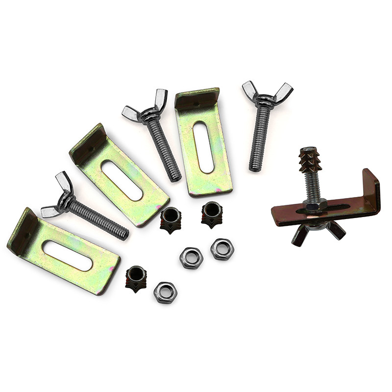 Under-stage installation fixing screws Stainless steel wash basin Marble bottom support 7-shaped reinforcement accessories