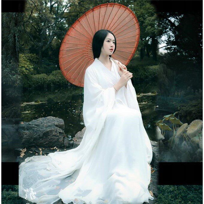 Han - dress female student Antique Culture Fairy dress long Chinese style classical dance cos suit photography