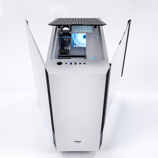 Шасси питания вентилятор комплект поставки 爱国者破晓x电脑主机箱台式机组装中塔atx大板全侧透游戏水冷机箱