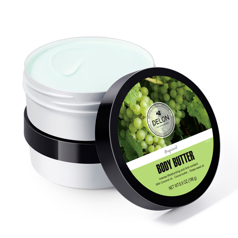 加拿大delon身体乳清爽葡萄香体持久润肤去鸡皮滋润干皮保湿补水