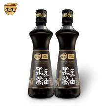 高品质纯黑豆酱油500ml*2瓶