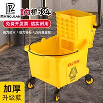 Squeeze water hotel Mop Bucket Mound water extruder Home Commercial cleaning washed ground Mop Bucket Pressed Water Tusk Head