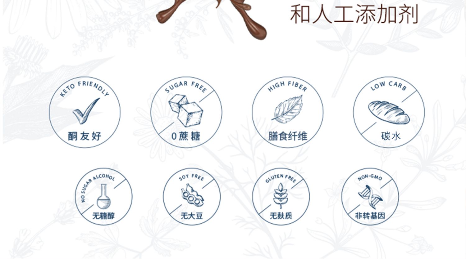 ChocZero零度巧克力美国进口纯可可脂