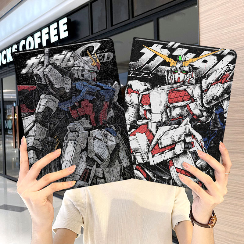 Gundam iPad 10 Protective Case Pro2024 Model 11-Inch 5 Apple Air6 Tablet Mini7 Case 4 Mini3 Compatible 2 Tri-Fold 1 with Pen Slot 2018 98 9Th Generation 2021 Mecha Warrior 2020 Gundam iPad 10 Protective Case Pro2024 Model 11-Inch 5 Apple Air6 Tablet Mini7 Case 4 Mini3 Compatible 2 Tri-Fold 1 with Pen Slot 2018 98 9Th Generation 2021 Mecha Warrior 2020
