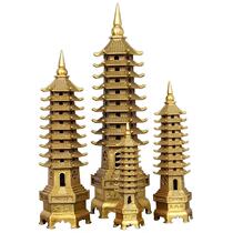 Copper Wenchang Tower ornaments 7 seven layers 9 nine layers copper tower ornaments