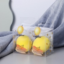 Fruit beauty egg dry and wet peach powder puff beauty makeup egg do not eat powder makeup egg sponge egg