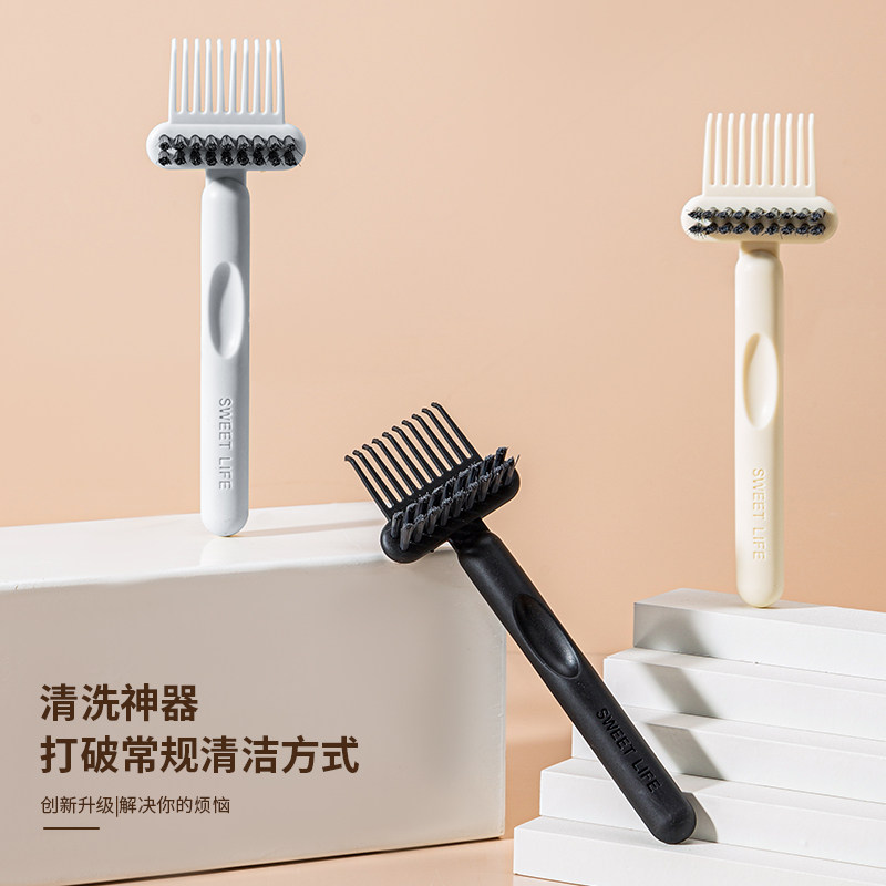 理发店必备神器:软毛扫发刷清洁刷男士剃须起泡毛刷木柄胡刷护理刷美发工具,让你的美发体验升级! -剃须清洁刷-淘宝百科网